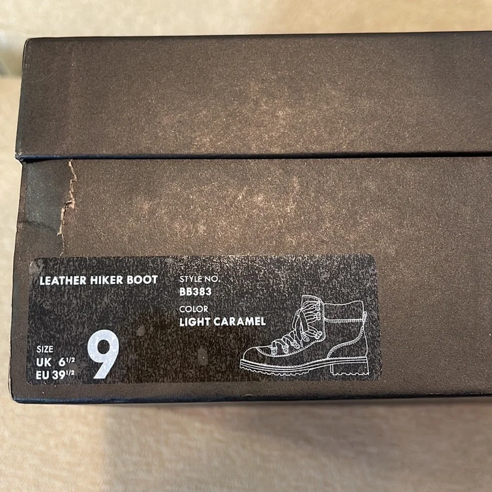 J.Crew Lightweight leather Nordic boots BB383